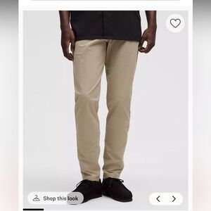 Lululemon Men’s 34 ABC Slim-Fit Trouser